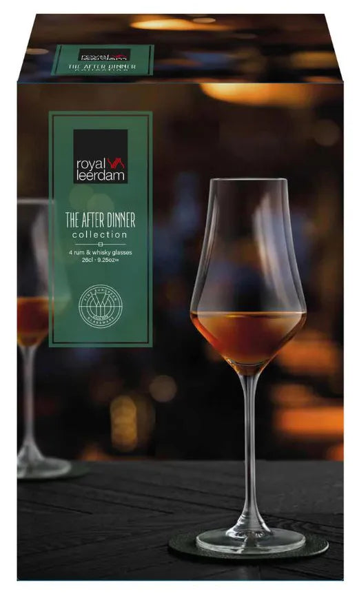 Royal Leerdam After Dinner Whisky Glasses - 4 stuks - 26 cl