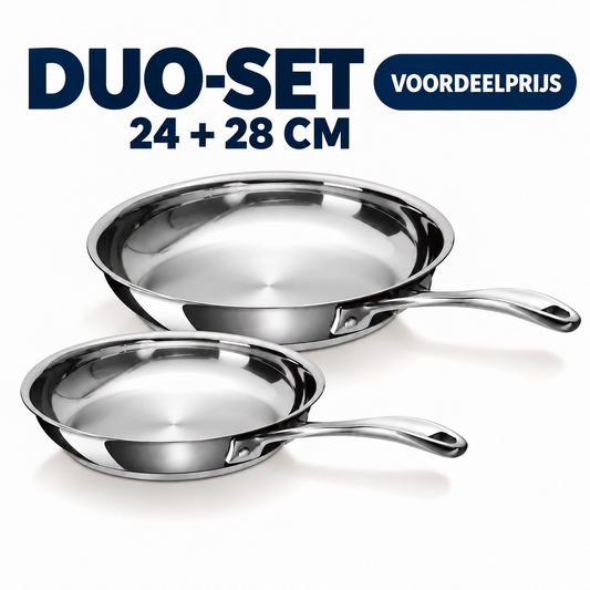 Alva Chef DUO-SET 24-28 CM – VOORDEELPRIJS