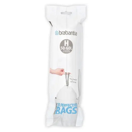 Brabantia PerfectFit Afvalzakken Code H 50/60 l - 10 stuks