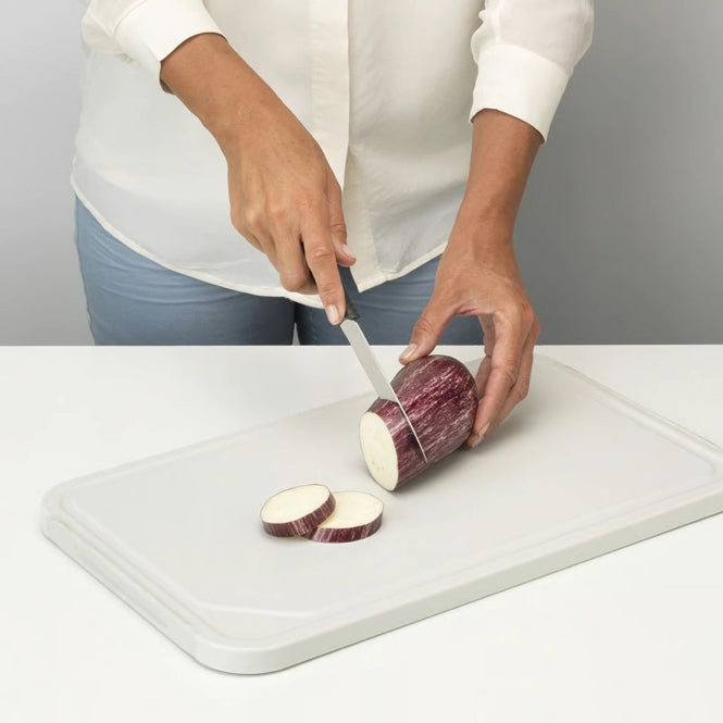 Brabantia Tasty+ Snijplank en Serveerplank Omkeerbaar 26 x 43 cm Dark Grey