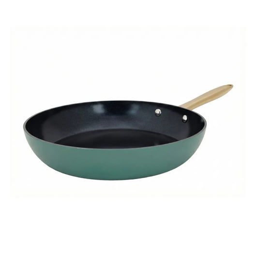 Cosy & Trendy Elegance braadpan groen - 28 cm pan voor bakken en braden