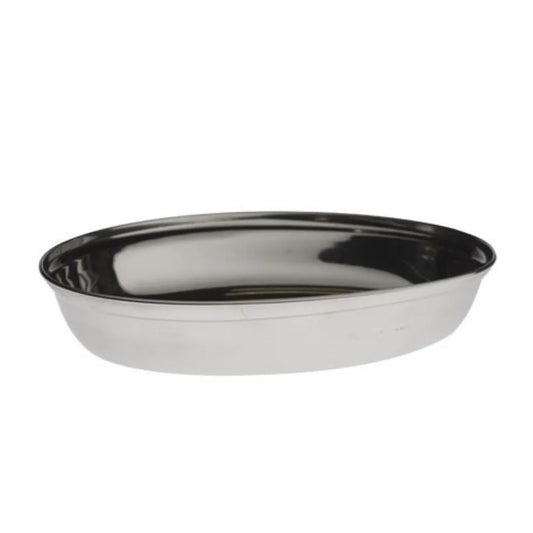 Cosy & Trendy Ovale schaal RVS - 18,9 x 17,8 x 4,5 cm