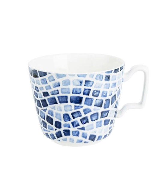 Mosaic Blue koffietas