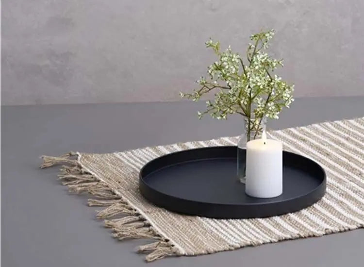 DAY Bijzettafel Metaal Zwart - Ø 38 cm / 50 cm hoog - foto 3