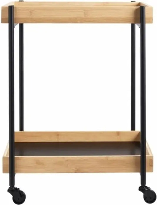 Day Roltafel 2-laags Bamboe – 45 x 38 x 58 cm