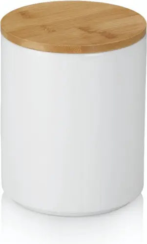 Kela Cady Voorraadpot - 1,7 L Keramiek Wit