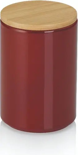 KELA Cady Voorraadpot Keramiek Rood - 0,8 L