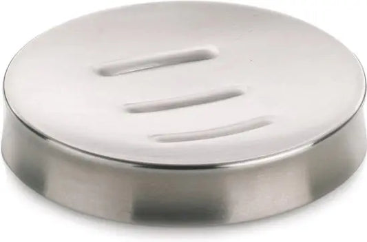 Kela Elegance Zeepschaal Rond Edelstaal Zilver 11 cm