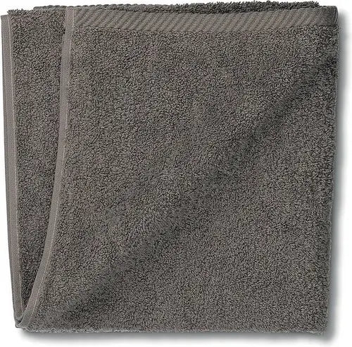Kela Ladessa Handdoek - 50 x 100 cm - Donker Grijs