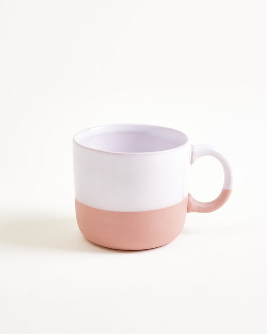 Motel a Miio Seda mok small - roze en wit – productfoto