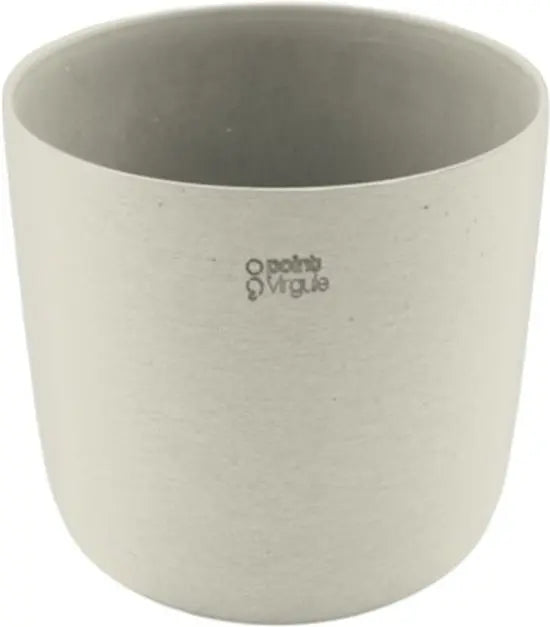 Point Virgule Bloempot Wit Rond 18 cm
