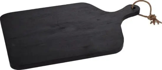 Zwarte houten plank breed – 57 x 38 cm