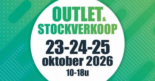 Outlet en stockverkoop: 23, 24 en 25 oktober 2026 van 10u tot 18u bij Maxistock