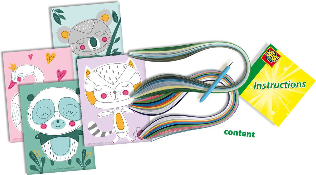 SES 3D Filigraan Quilling-Papier