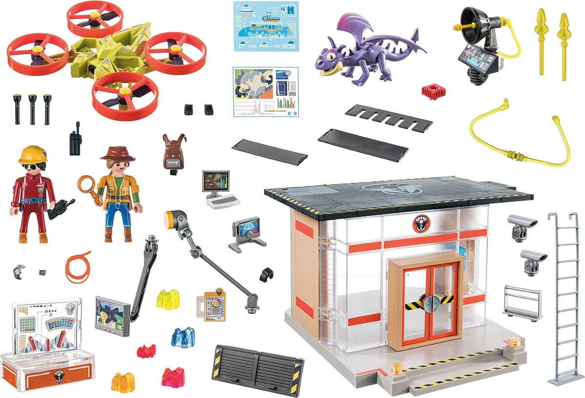 Playmobil How To Train Your Dragon Dragons: The Nine Realms - Icaris Lab - 71084
