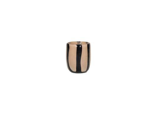 Pomax Cannes Vaas/Windlicht - Ivoor - 7x8 cm