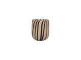 Pomax Cannes Vaas / Windlicht - Ivoor - Ø9 x H11 cm