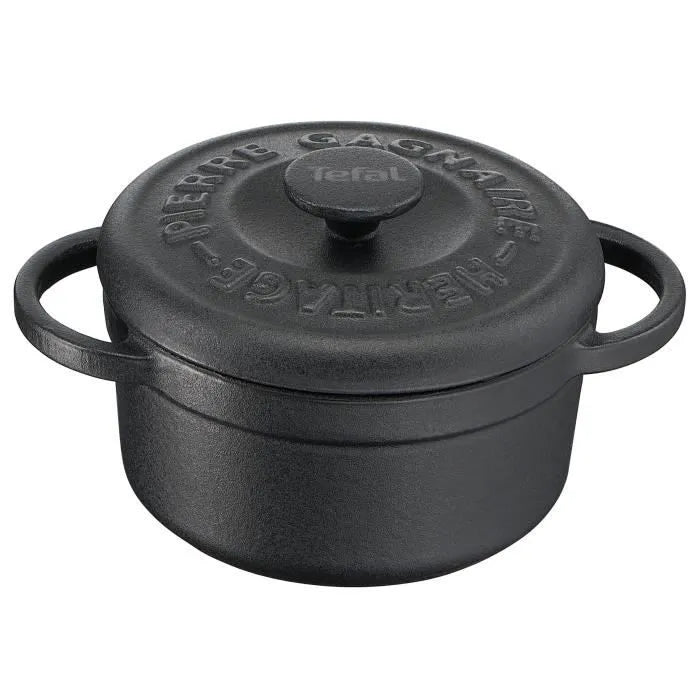 Tefal Pierre Gagnaire mini cocottes zwart - 0,3 l - set van 4
