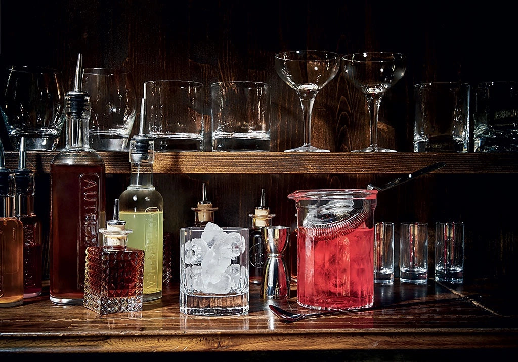Luigi Bormioli Mixology DLG Bar Set – 5-delige cocktailset van glas