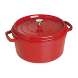 Staub Cocotte Rond 28 cm - Kersenrood - 6,7 liter – productfoto