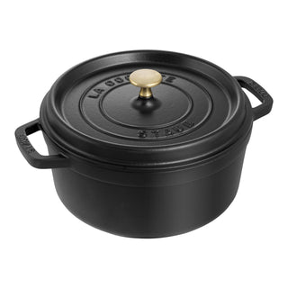 Staub Cocotte Rond 28 cm - Zwart - 6,7 liter – productfoto