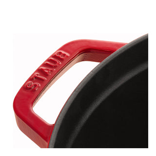 Staub Cocotte Rond 30 cm - Kersenrood – detail