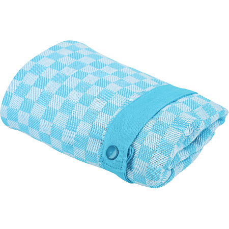 La Carafe Boodschappentas Azur Blauw – Opvouwbaar & Omkeerbaar