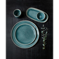 Pomax Audrey Dessertbord - Steengoed - Ø 20,4 cm - Wintergroen