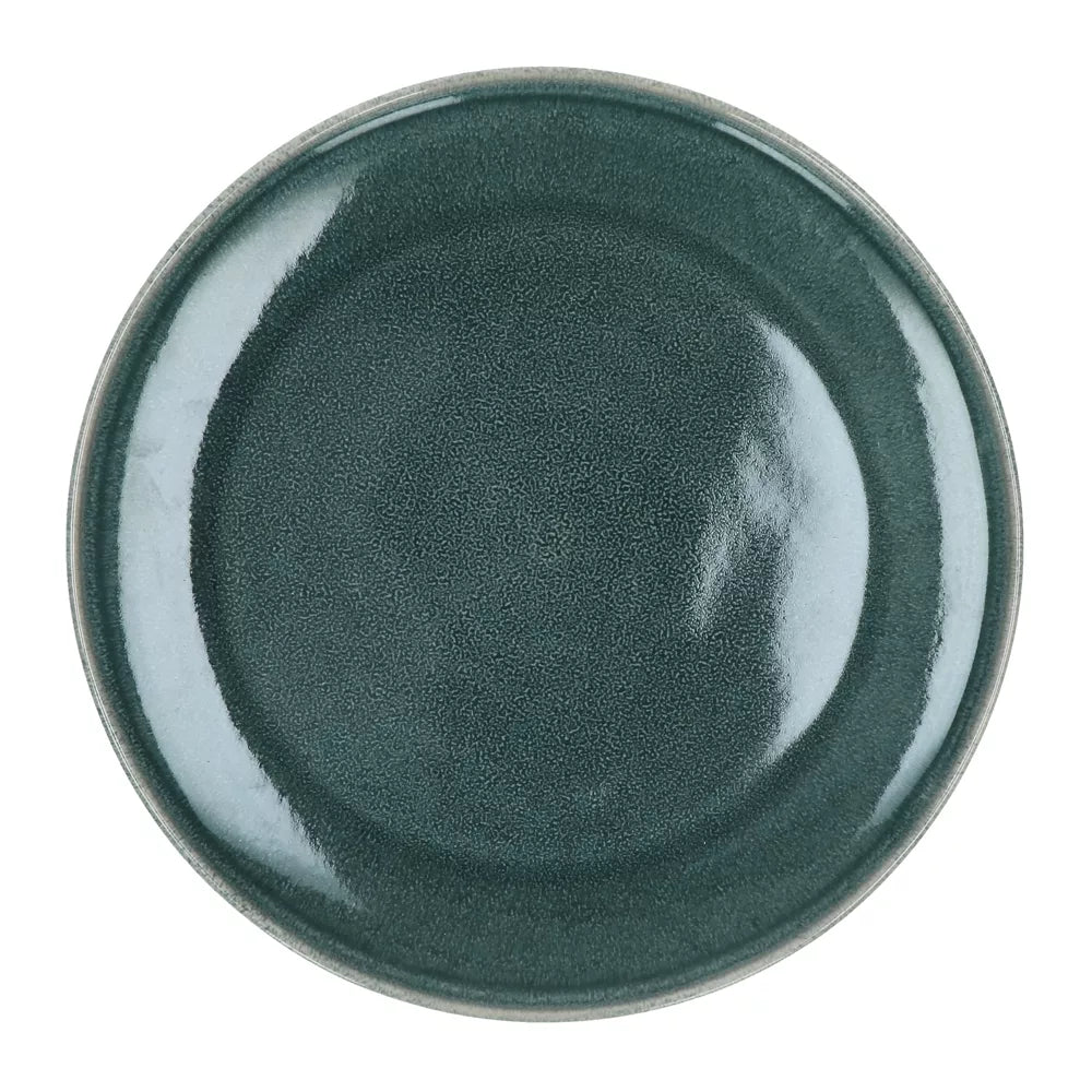 Pomax Audrey Dinerbord - Steengoed - Ø 27,5 cm - Wintergroen