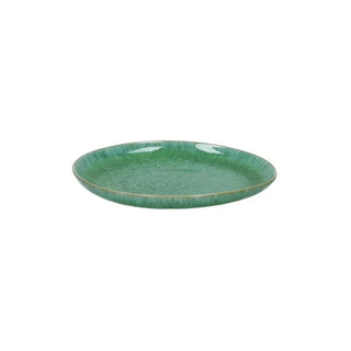Pomax Treille aperitiefbordje steengoed Ø 17 cm - groen