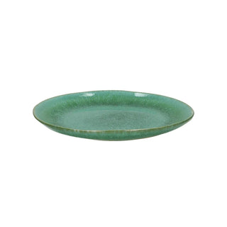 Pomax Treille dessertbord steengoed Ø 21 cm - groen