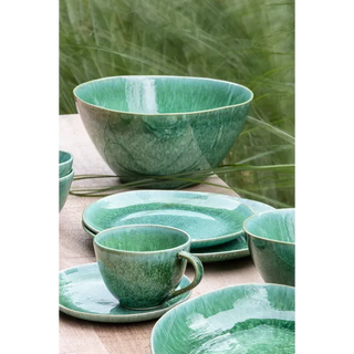Pomax Treille mok 10,5 x 7 cm - groen