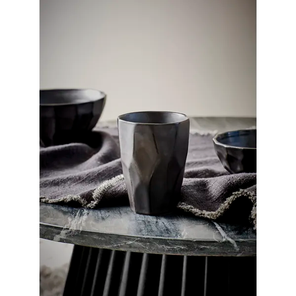 Pomax Barista Beker - Steengoed - Chocolade - 8,2 x 10 cm