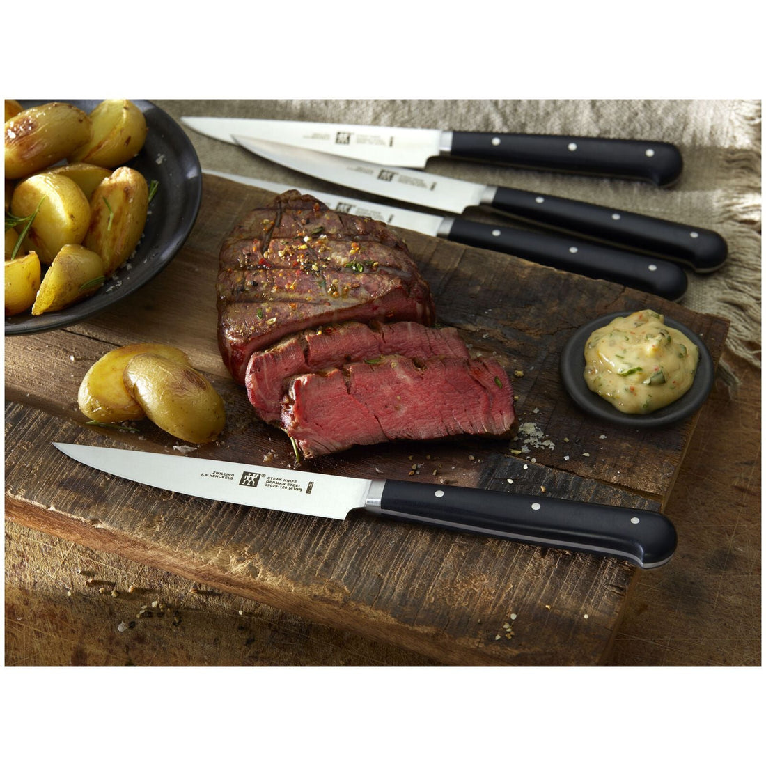 Zwilling steakmessenset 6-delig – zwart – aanvullend aanzicht