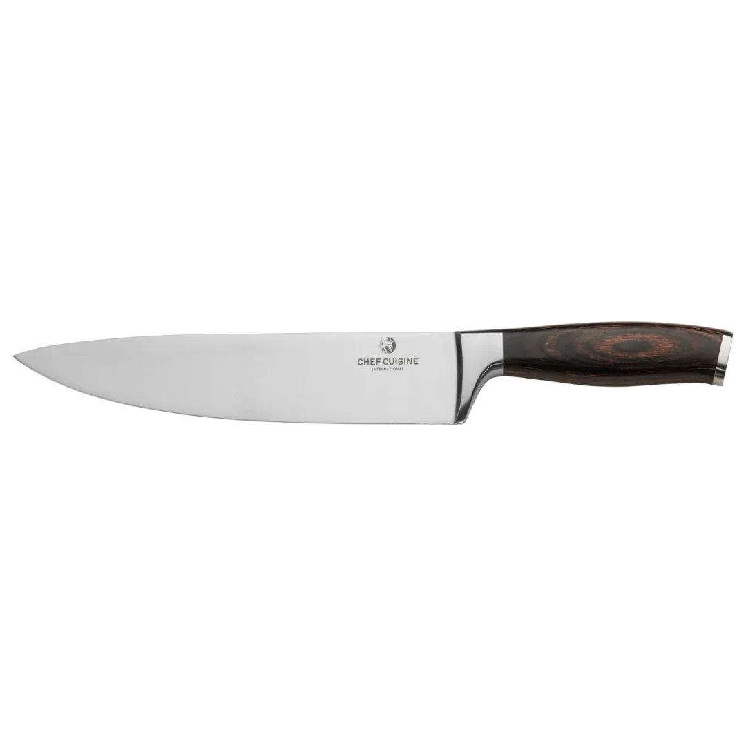 Sabatier Chef Cuisine Profi - Messenset Pakkahout met Bamboe Messenblok (6-delig)