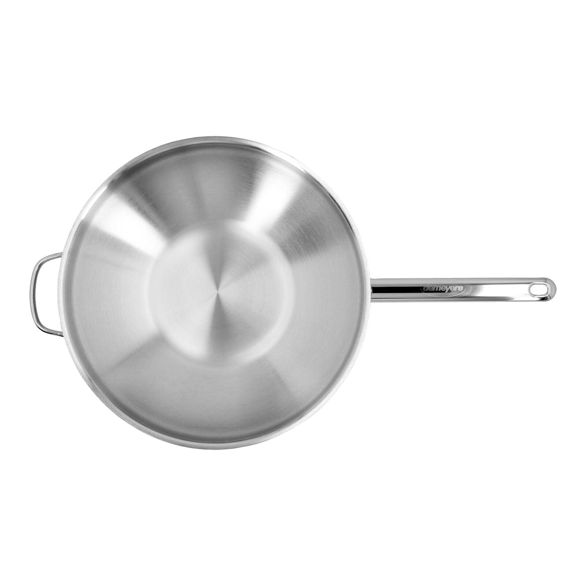 Demeyere Apollo 7 wokpan 32 cm – 3,5 l met wokspatel – aanvullend aanzicht
