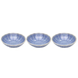 Ladelle Marguerite Schaaltjes Blauw - Set van 3