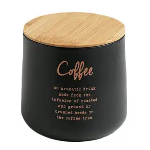 Mopita Ronde Koffiedoos met Bamboe Deksel – LFTC02QB101