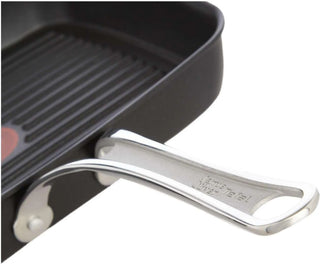 Tefal Jamie Oliver Grillpan 23 x 27 cm - Inductie – Titanium Antiaanbaklaag