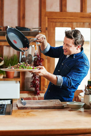 Tefal Jamie Oliver koekenpan 24 cm - Bakpan voor dagelijks koken thuis