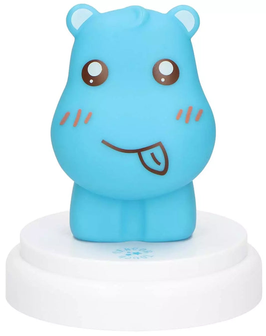 Alecto LED nachtlampje hippo- Blauw
