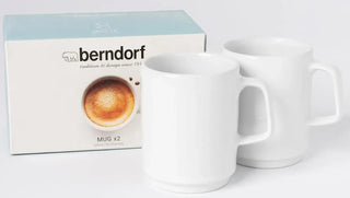 Berndorf witte mokken 300 ml - set van 2
