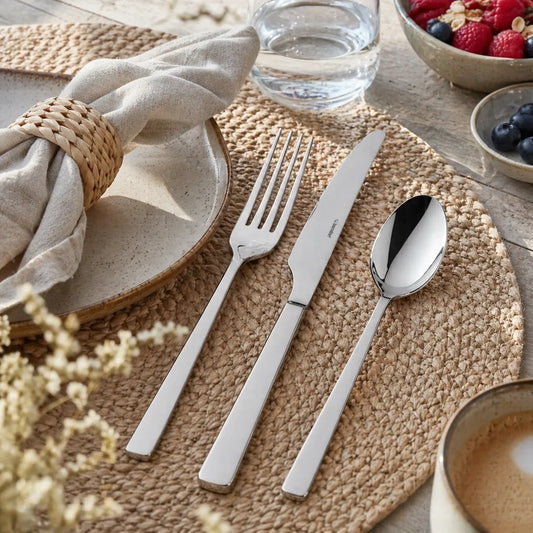 Berndorf Bestekset 3-delig - Mes, Lepel en Vork in RVS