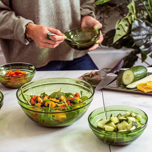 Duralex Gigogne Bowl Groen - 1 Stuk - 17 cm