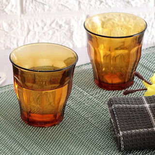 Duralex Picardie drinkglazen amber - set van 6 - 31 cl