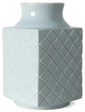 Fair Trade Vaas Suai Keramiek Lichtblauw - 30 cm