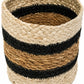 Fair Trade plantenmandje jute gesteept