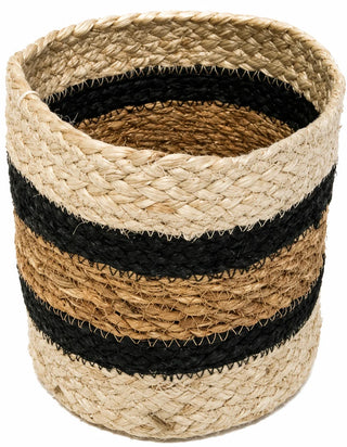 Fair Trade plantenmandje jute gesteept
