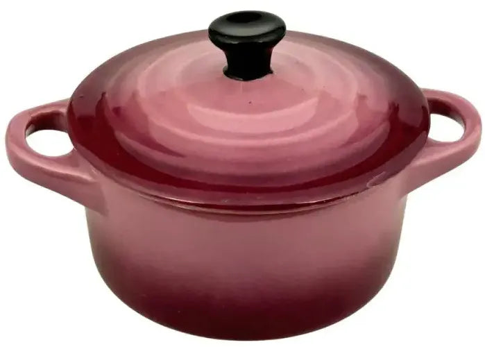 Haute Cuisine Cocotte Mini Rond Paars - 15 cm
