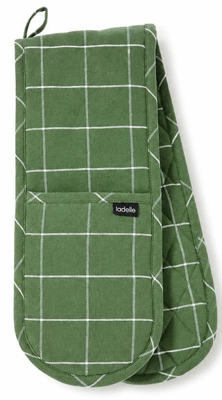 Ladelle Ovenwant Dubbel - Groene Ruit
